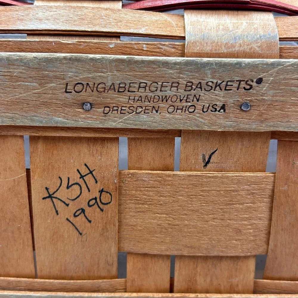 Longaberger classic handwoven